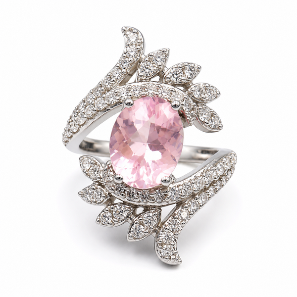 Rose Quartz Ring