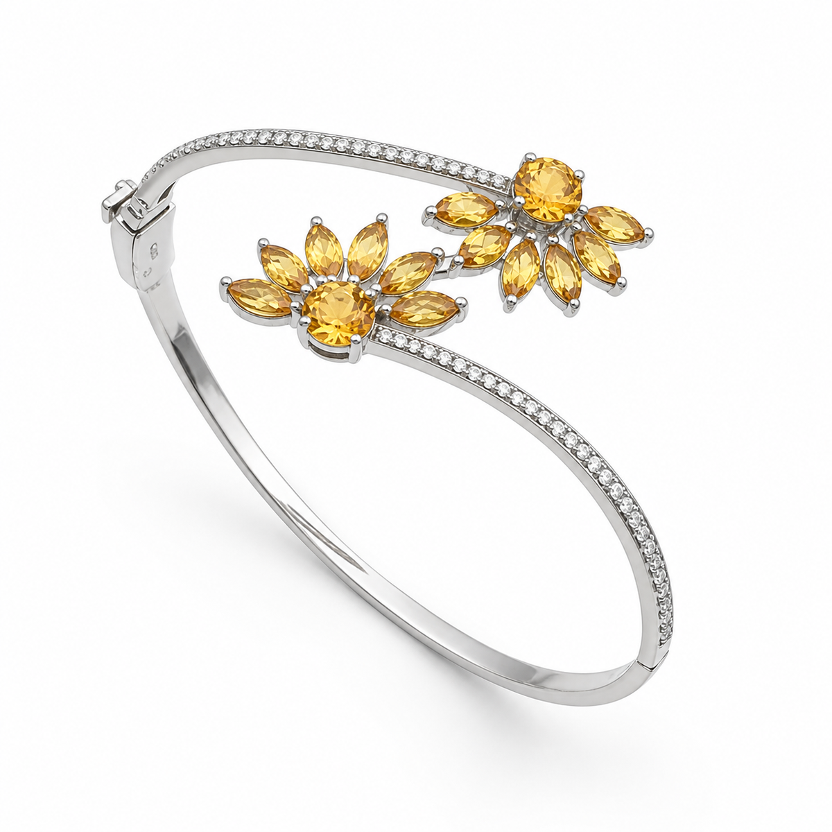Citrine Luxe Bracelet in 925 Sterling Silver