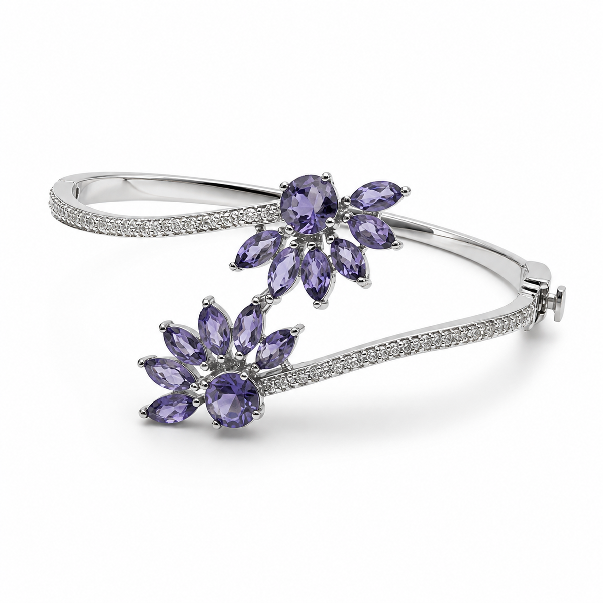 Iolite Royale Bracelet in 925 Sterling Silver