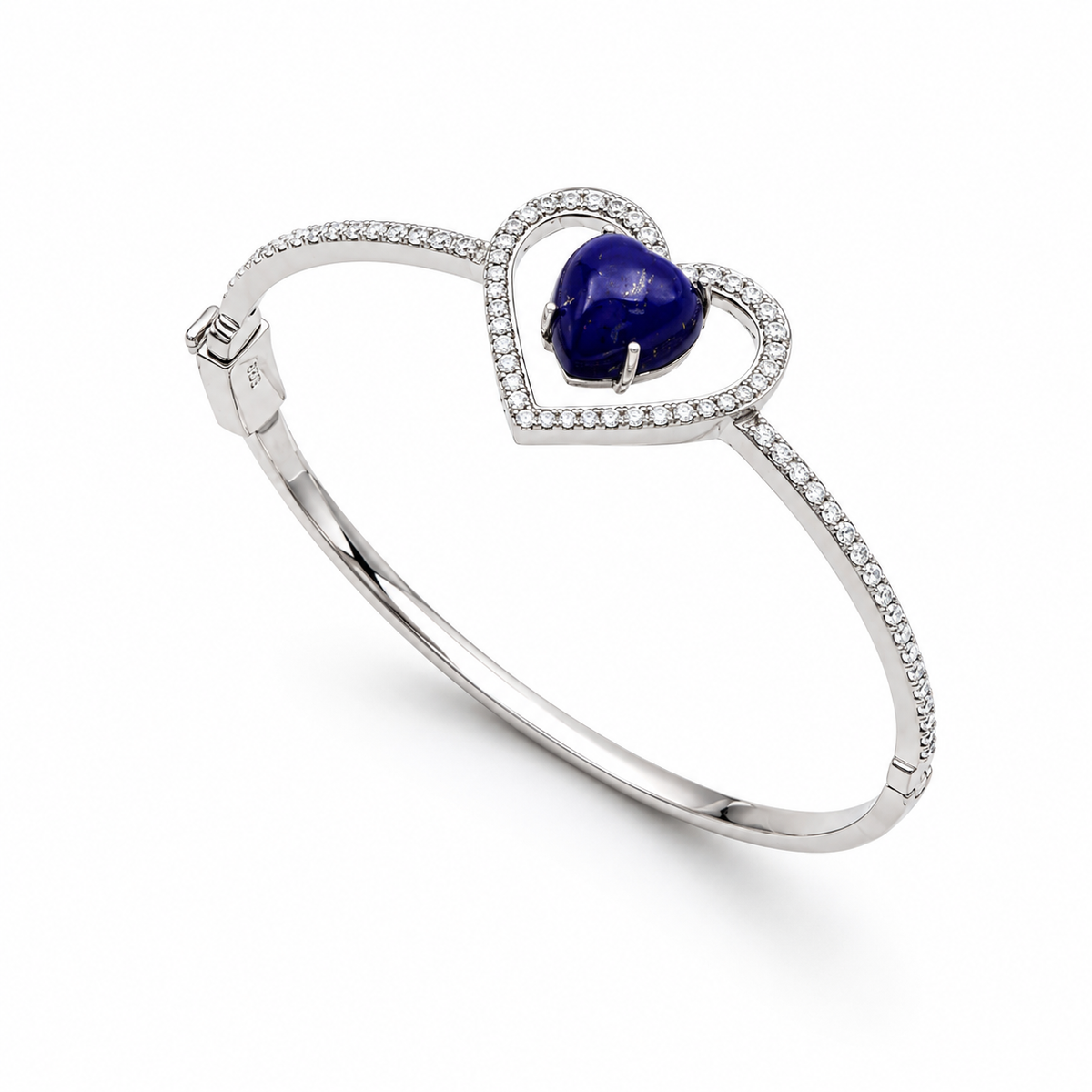 Lapis Lazuli Royale Bracelet in 925 Sterling Silver