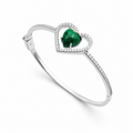Malachite Royale Bracelet in 925 Sterling Silver